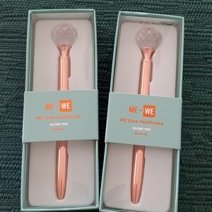 New 2pk Globe Pens (Final Sale) 🎄
